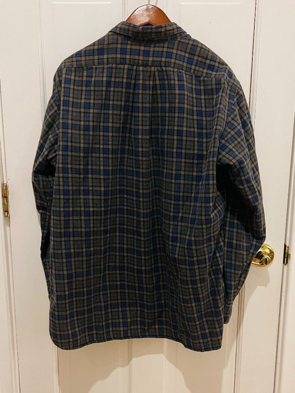 Vintage 90's JCrew Shirt men's size Large - Picture 2 of 16